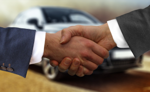 Closing a deal on a car