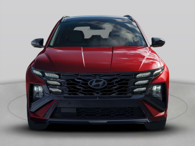 A read Hyundai Tucson