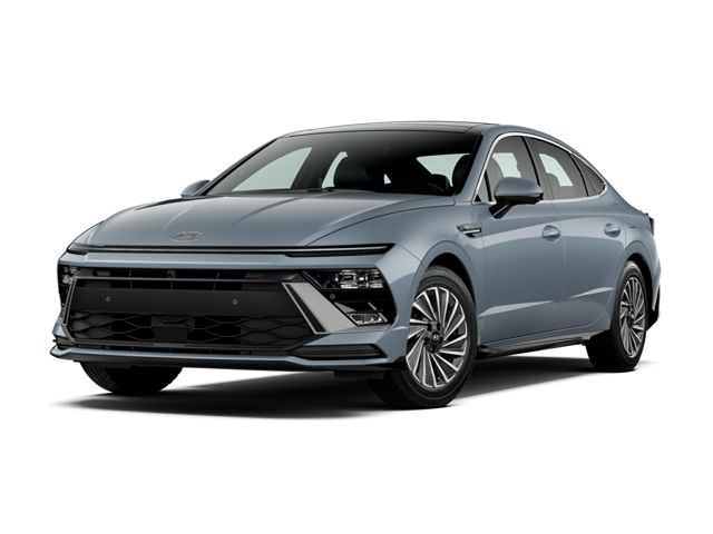 A light blue Hyundai Sonata