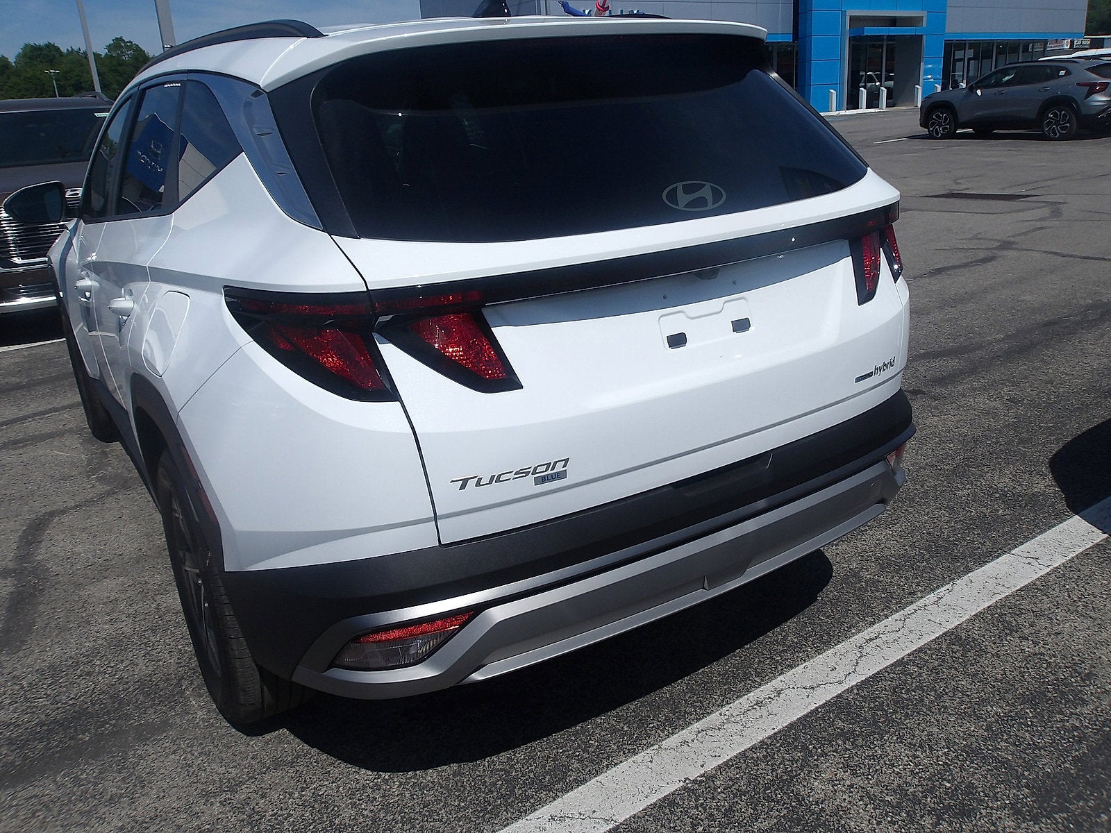 2025 Hyundai TUCSON HYBRID Blue