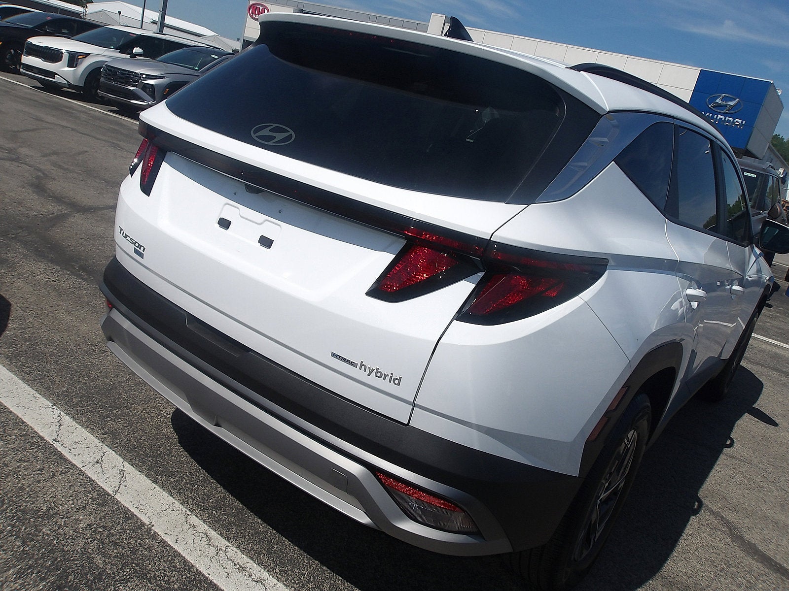 2025 Hyundai TUCSON HYBRID Blue