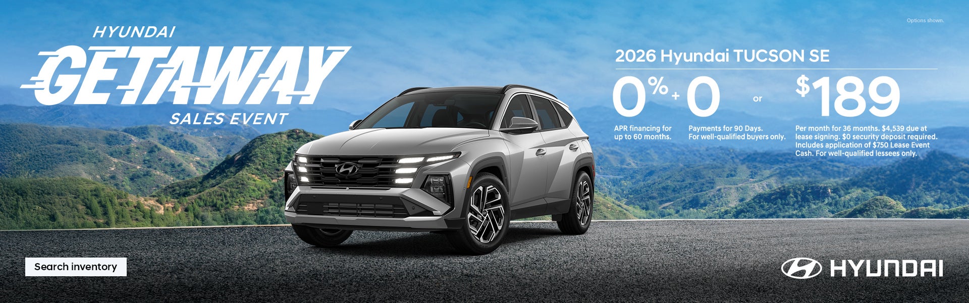 Mid-Atlantic Hyundai 2026 Getaway Sales Event Offer